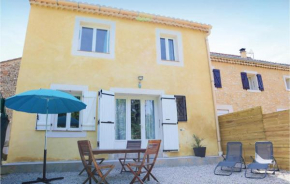 Stunning home in Vaison Sablet w/ 2 Bedrooms and WiFi